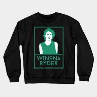 Winona ryder///original retro Crewneck Sweatshirt